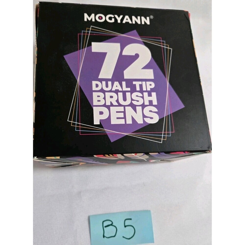MOGYANN MARKERS ADULT COLORING - 72 COLOR DUAL TIP BRUSH PENS COLORING MARKER - Picture 2 of 2